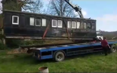 Carriage No 3 arrives today!!